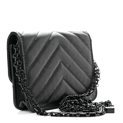 Chanel Aged Calfskin Quilted Belt Bag So Black 3 of 10