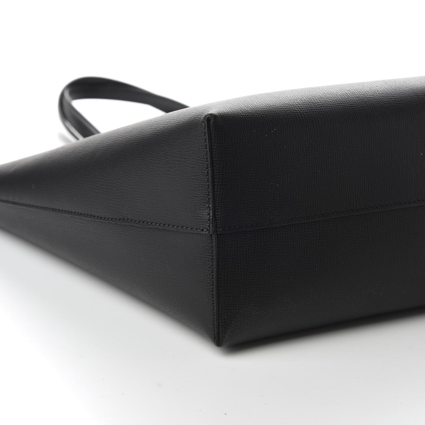 Saffiano Small T Tote Black