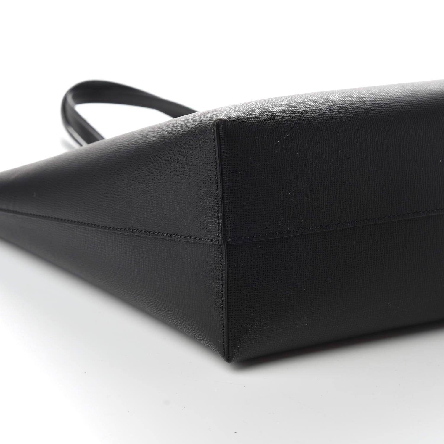 Tom Ford Saffiano Small T Tote Black 7 of 9