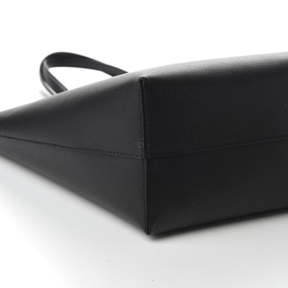 Tom Ford Saffiano Small T Tote Black 7 of 9