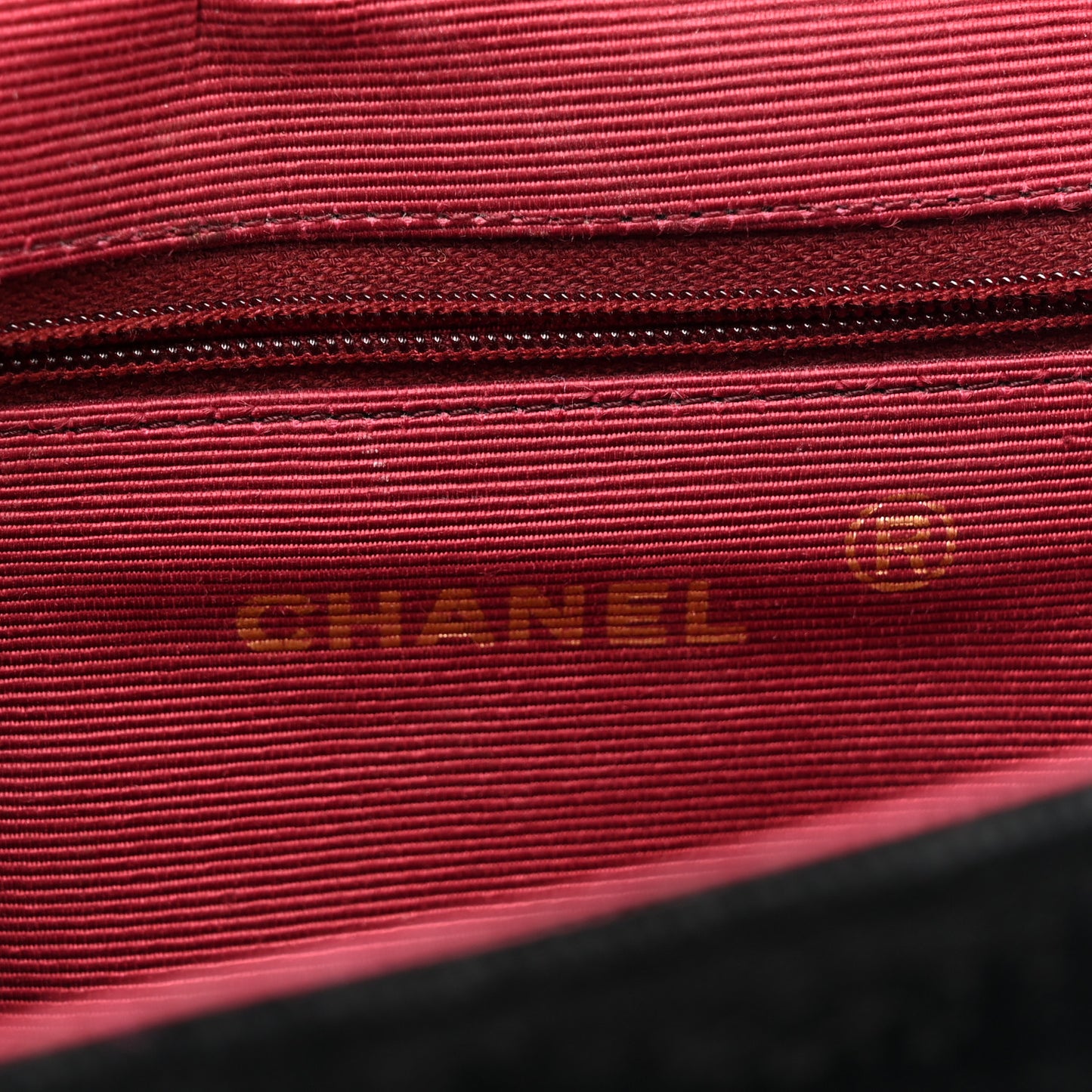 Velvet Horizontal Quilted Small Single Flap Black