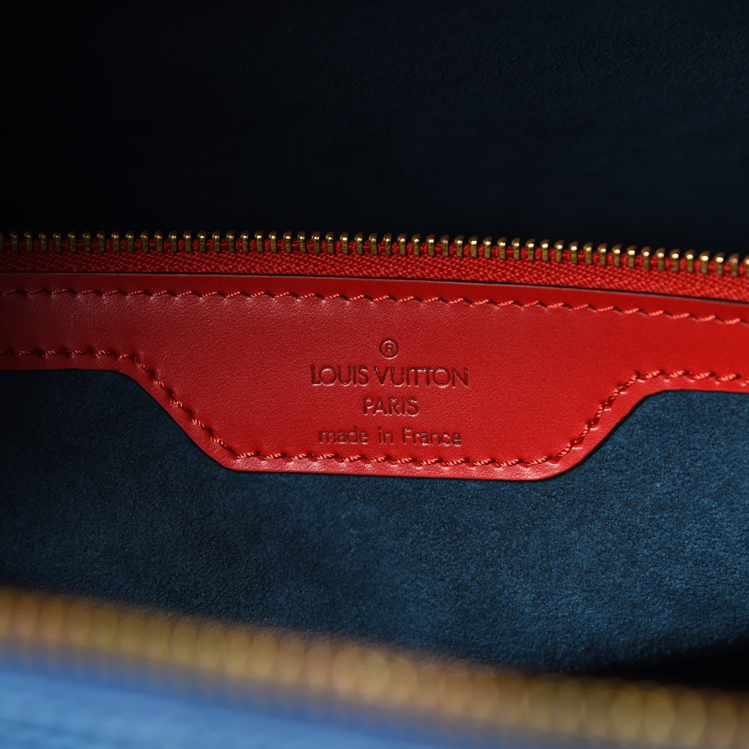 Louis Vuitton Epi Keepall 55 Toledo Castillan Red 9 of 14