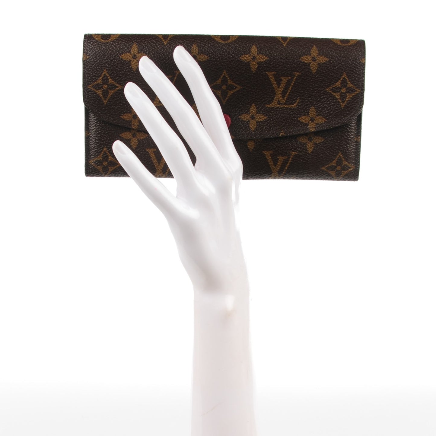 Monogram Emilie Wallet Rouge