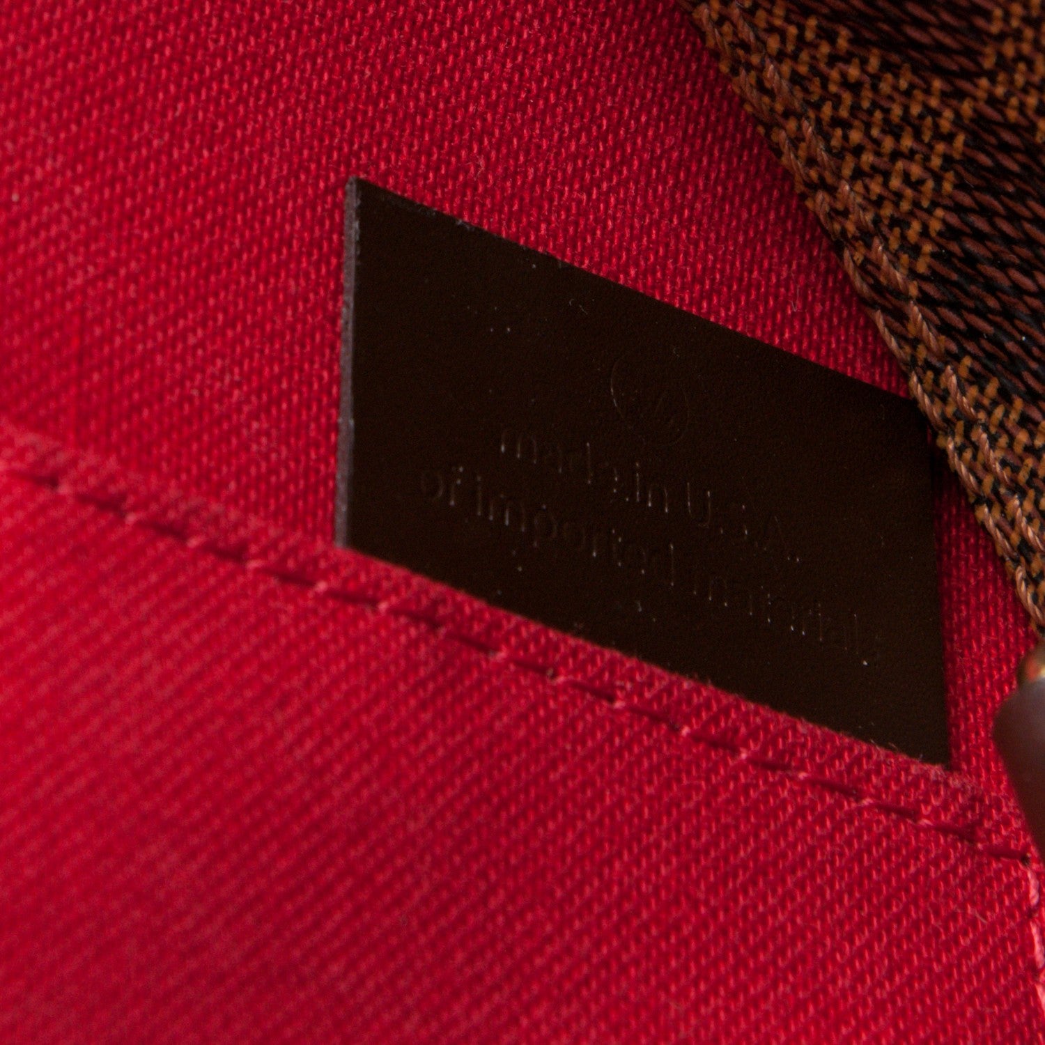 Louis Vuitton Damier Ebene Alma BB 6 of 6