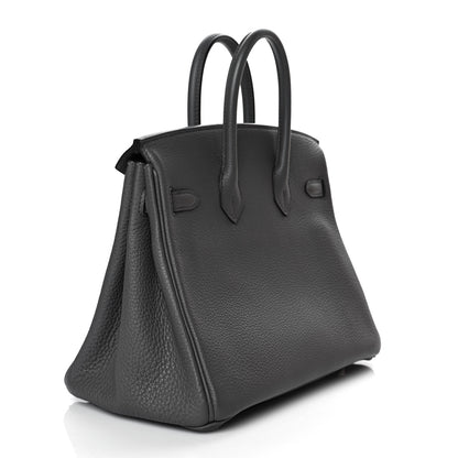 Hermes Togo Birkin 25 Etain 3 of 13