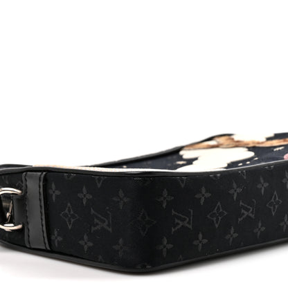 Louis Vuitton Satin Mini Monogram Conte De Fees Pochette Black 9 of 10