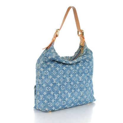Louis Vuitton Denim Baggy GM Blue 3 of 7