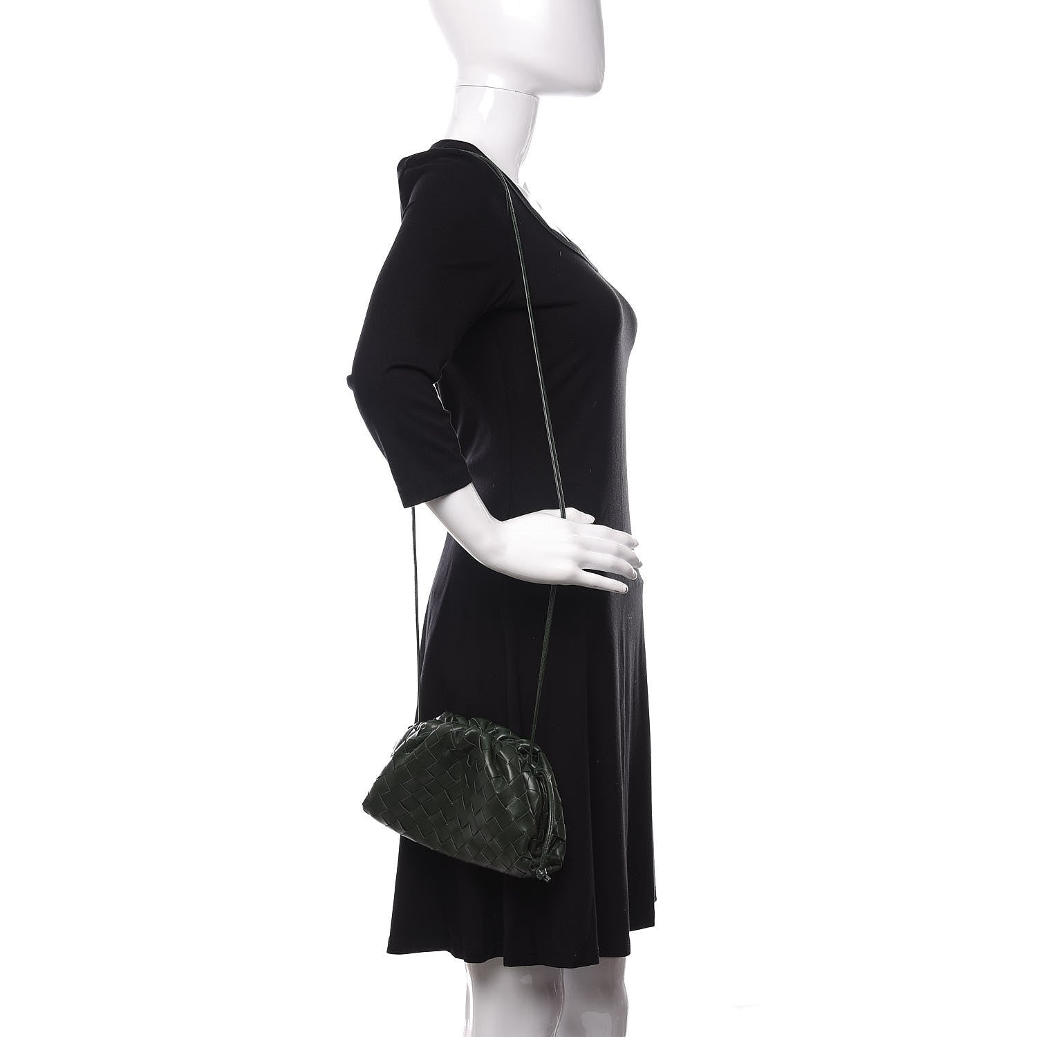 Bottega Veneta Nappa Intrecciato The Mini Pouch Moss 2 of 10
