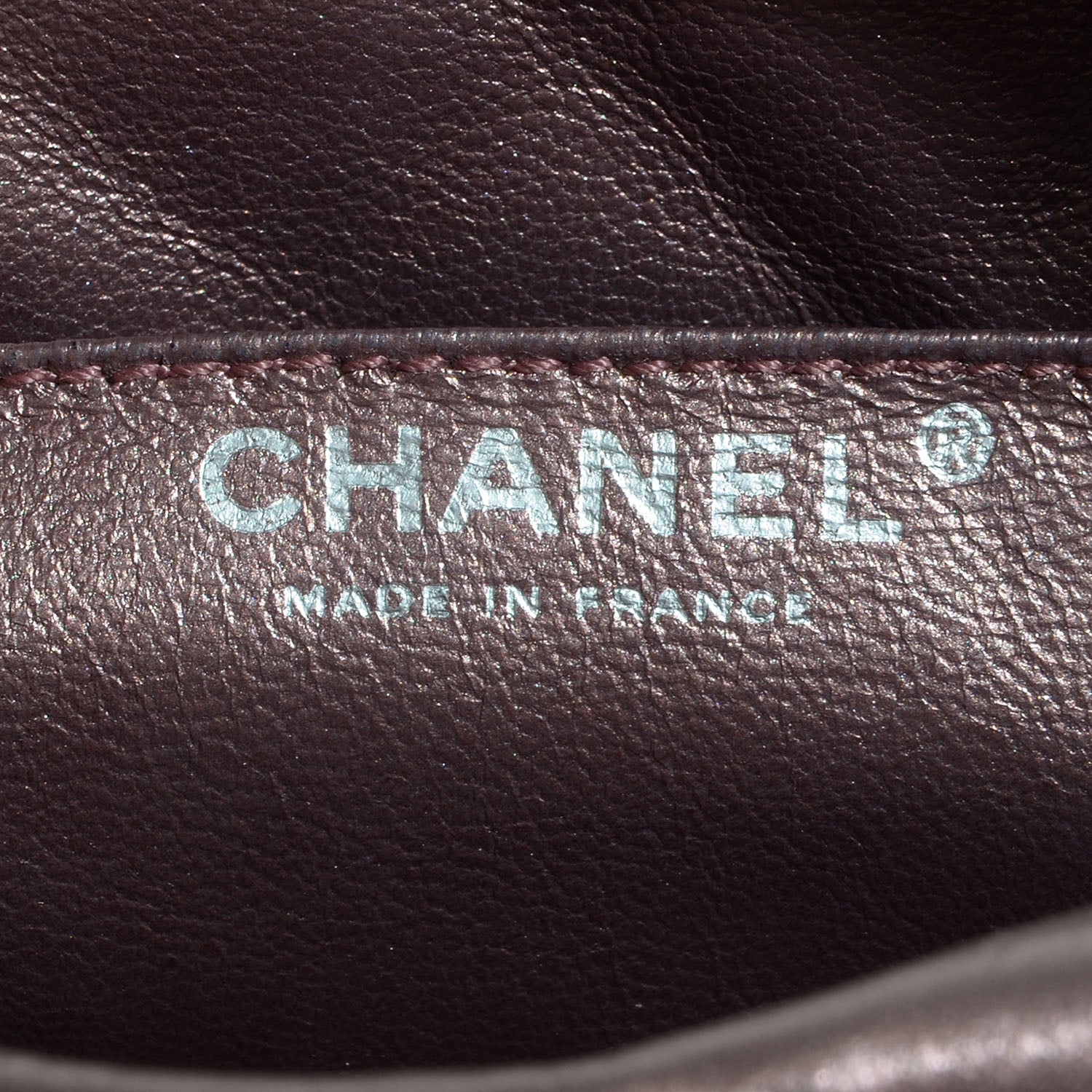 Chanel Metallic Aged Calfskin Quilted Small Reissue Camera Case Rose Fonce 7 of 8