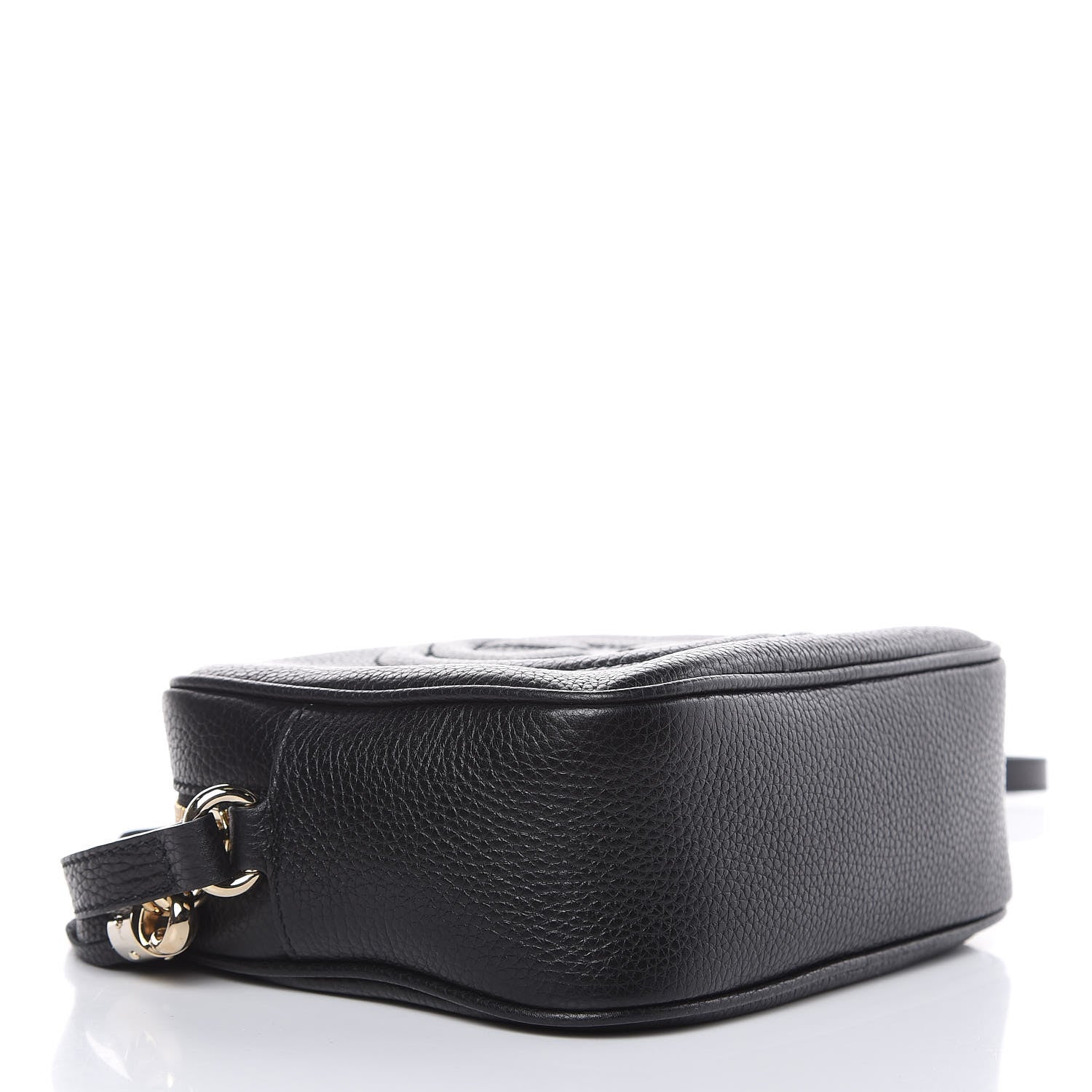 Gucci Pebbled Calfskin Small Soho Disco Bag Black 4 of 9