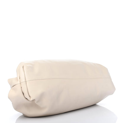 Bottega Veneta Smooth Butter Calf The Pouch Oversized Clutch Mist 3 of 4