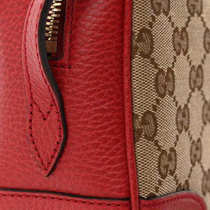 Gucci Monogram Mini Bree Messenger Bag Red 14 of 14
