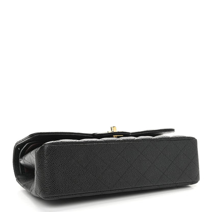 Chanel Caviar Quilted Medium Double Flap Black 5 of 9