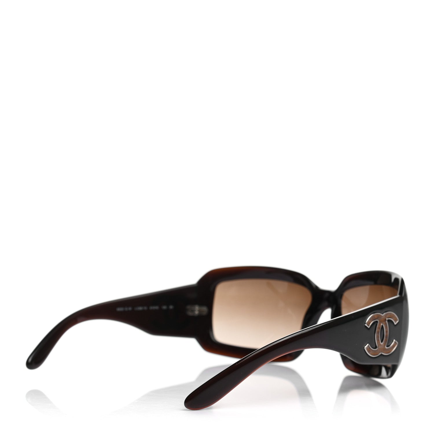 Chanel Oval CC Sunglasses 6022-Q Brown 4 of 7