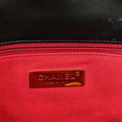 Chanel Lambskin Quilted Medium Chanel 19 Flap Black 6 of 11