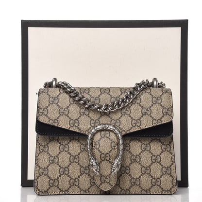 Gucci GG Supreme Monogram Mini Dionysus Shoulder Bag Black 11 of 11