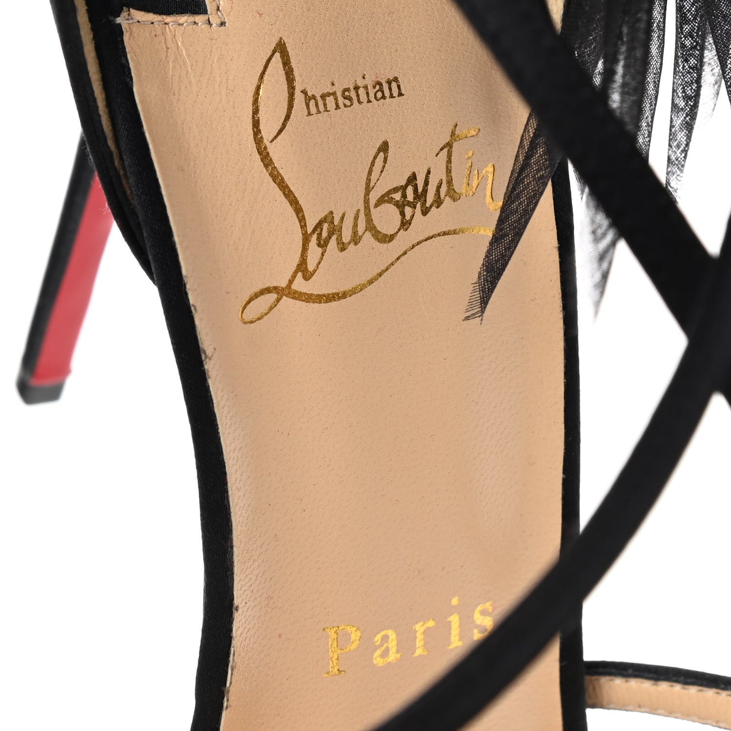Crepe Satin Gela Davis 100 Pumps 38.5 Black