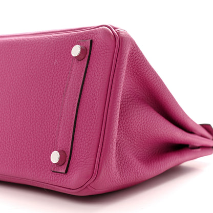 Hermes Togo Birkin 25 Rose Pourpre 10 of 17