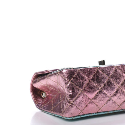 Chanel Metallic Goatskin Quilted Mini 2.55 Reissue Flap Multicolor 6 of 11