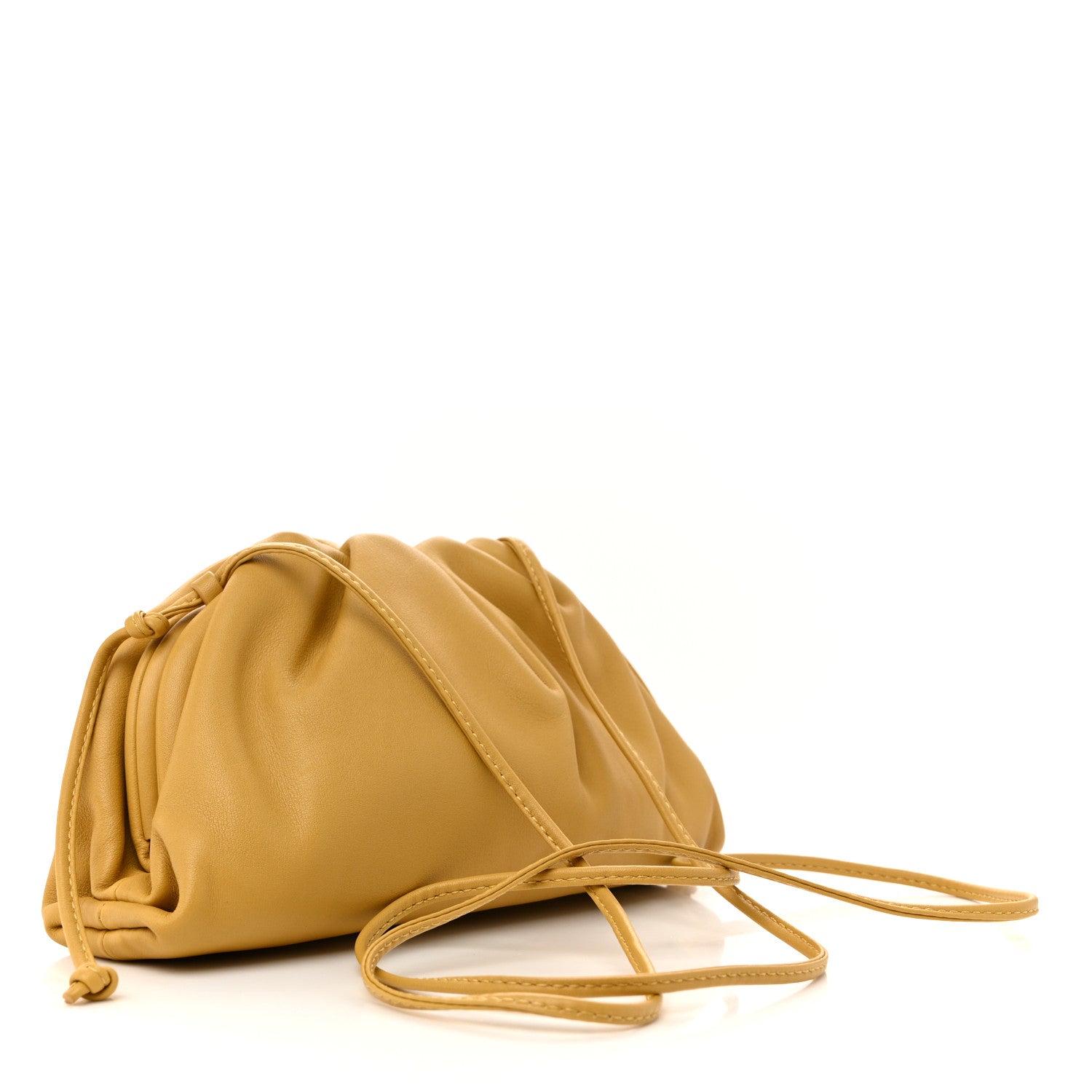 Bottega Veneta Butter Calfskin The Mini Pouch Butterscotch 3 of 10