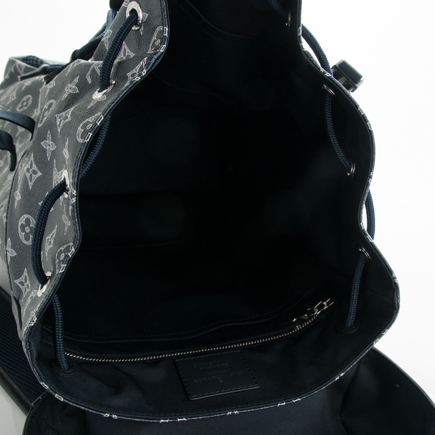 Louis Vuitton Savane Monogram Chapman Hiking Backpack Encre 7 of 14