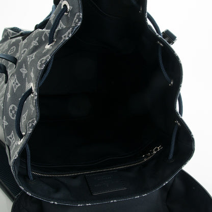 Louis Vuitton Savane Monogram Chapman Hiking Backpack Encre 7 of 14