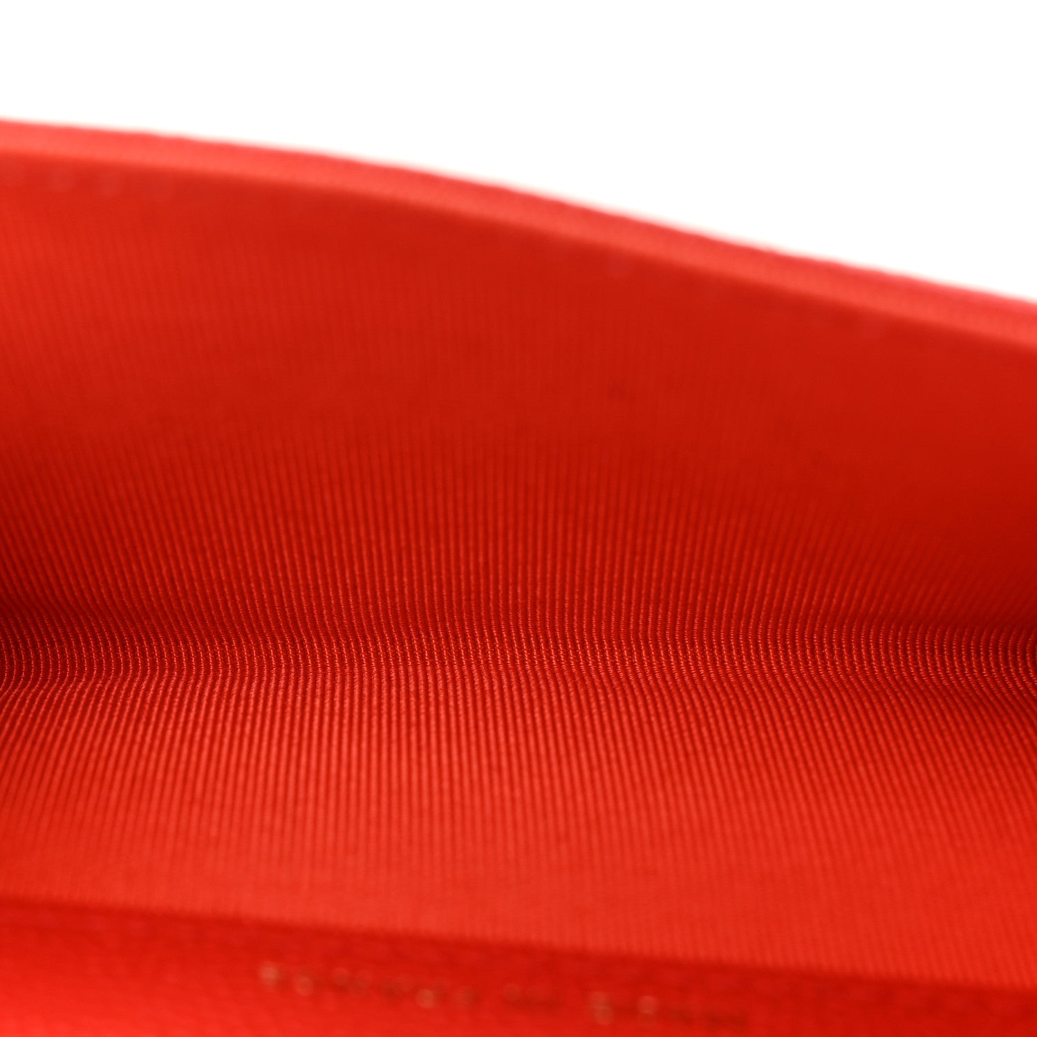 Chanel Caviar Quilted Flap Card Holder Wallet Red 5 of 9