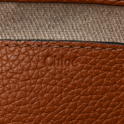 Chloe Calfskin Medium Marcie Round Crossbody Bag Tan 6 of 12