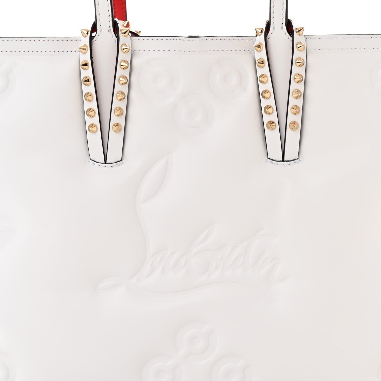 Christian Louboutin Padded Loubinthesky Cabata Tote White 9 of 12