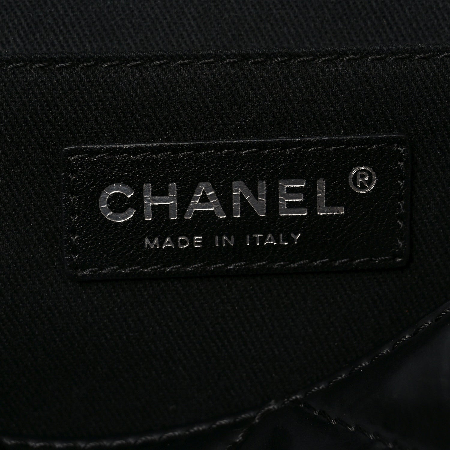 Chanel Vinyl Quilted In the Business Flap Bag Black 6 of 10