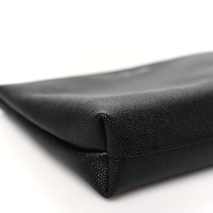 Saint Laurent Grain De Poudre Zipped Tablet Holder Black 9 of 11