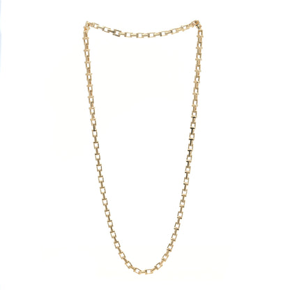 Tiffany 18K Yellow Gold T Narrow Chain Necklace 2 of 4