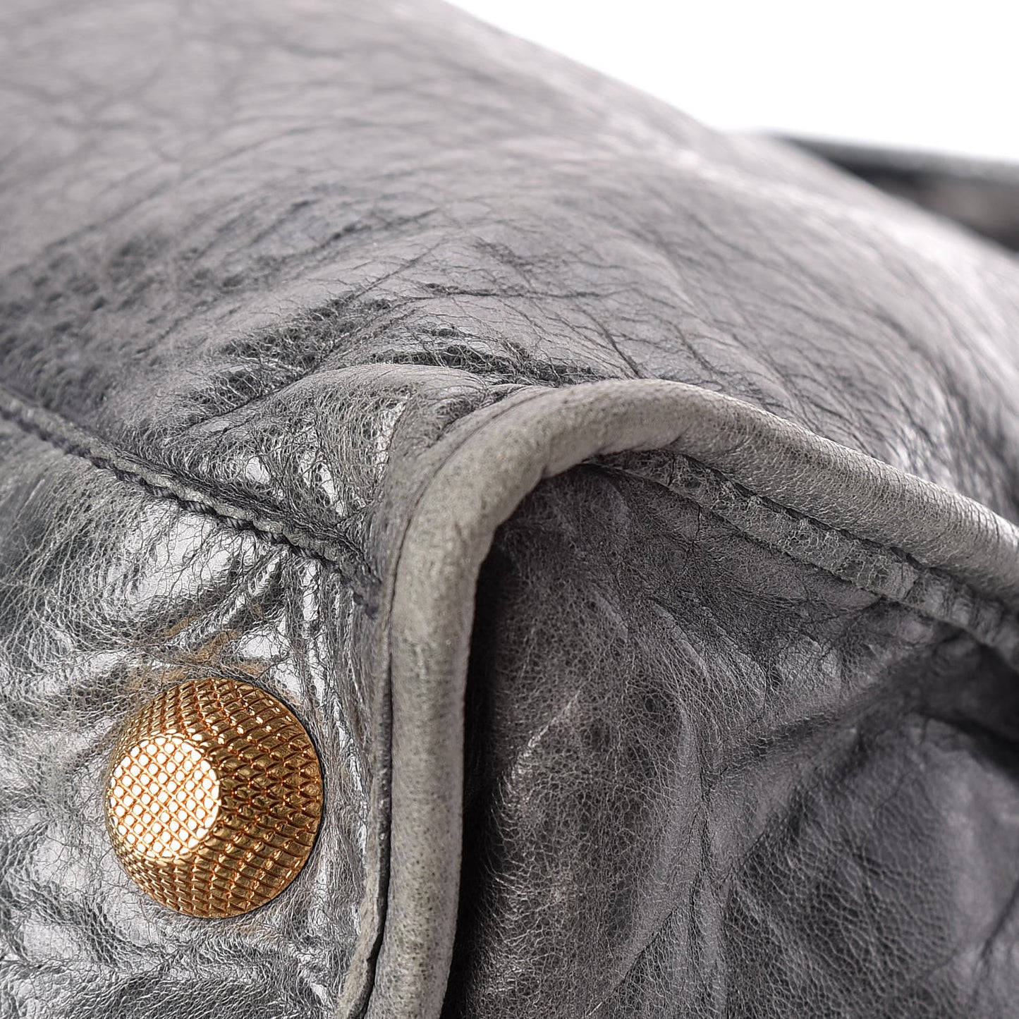 Agneau Giant 21 Gold Hardware Work Anthracite