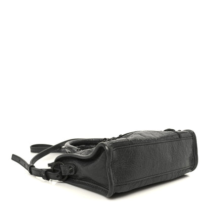 Balenciaga Agneau Arena Storico Classic Hardware Nano Le City Grey 4 of 10