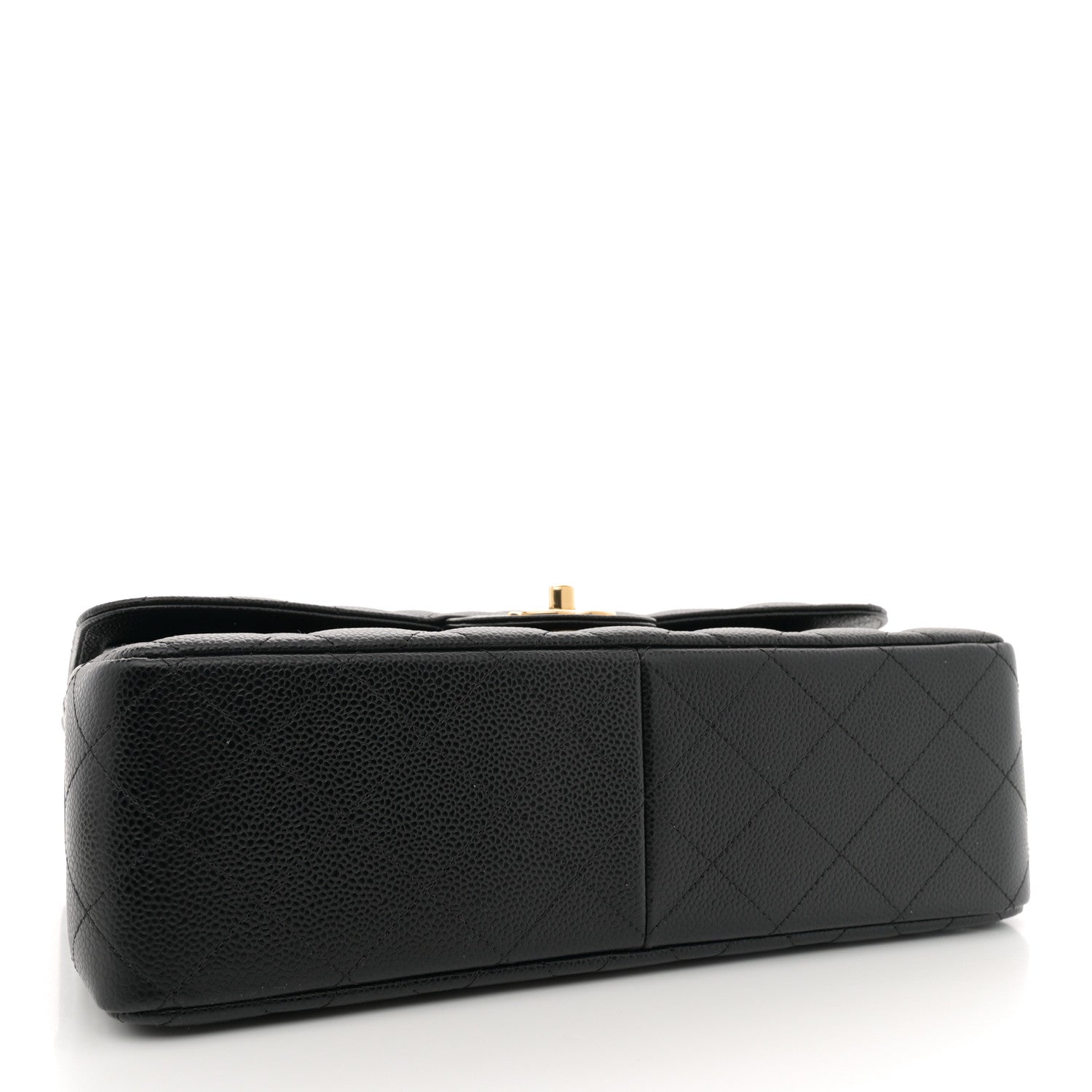 Chanel Caviar Quilted Jumbo Double Flap Black 4 of 10