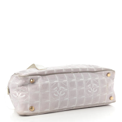 Chanel Nylon Travel Bowler White 4 of 16