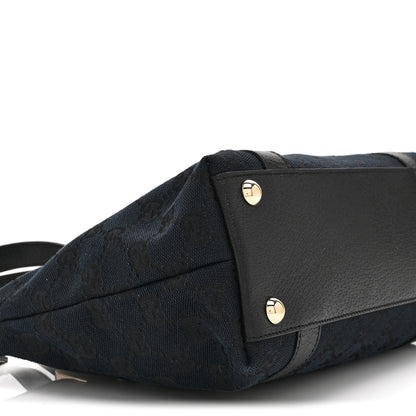 Gucci Monogram Small Abbey Tote Black 9 of 10