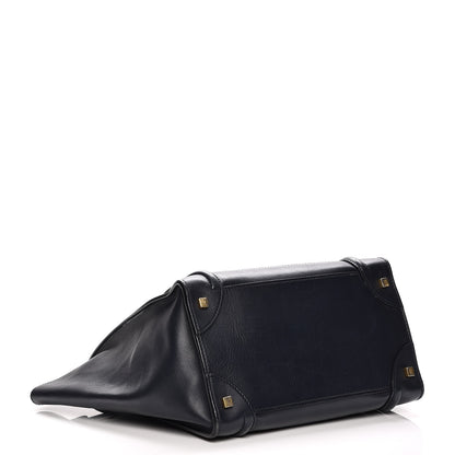 Celine Smooth Calfskin Mini Luggage Navy 4 of 15