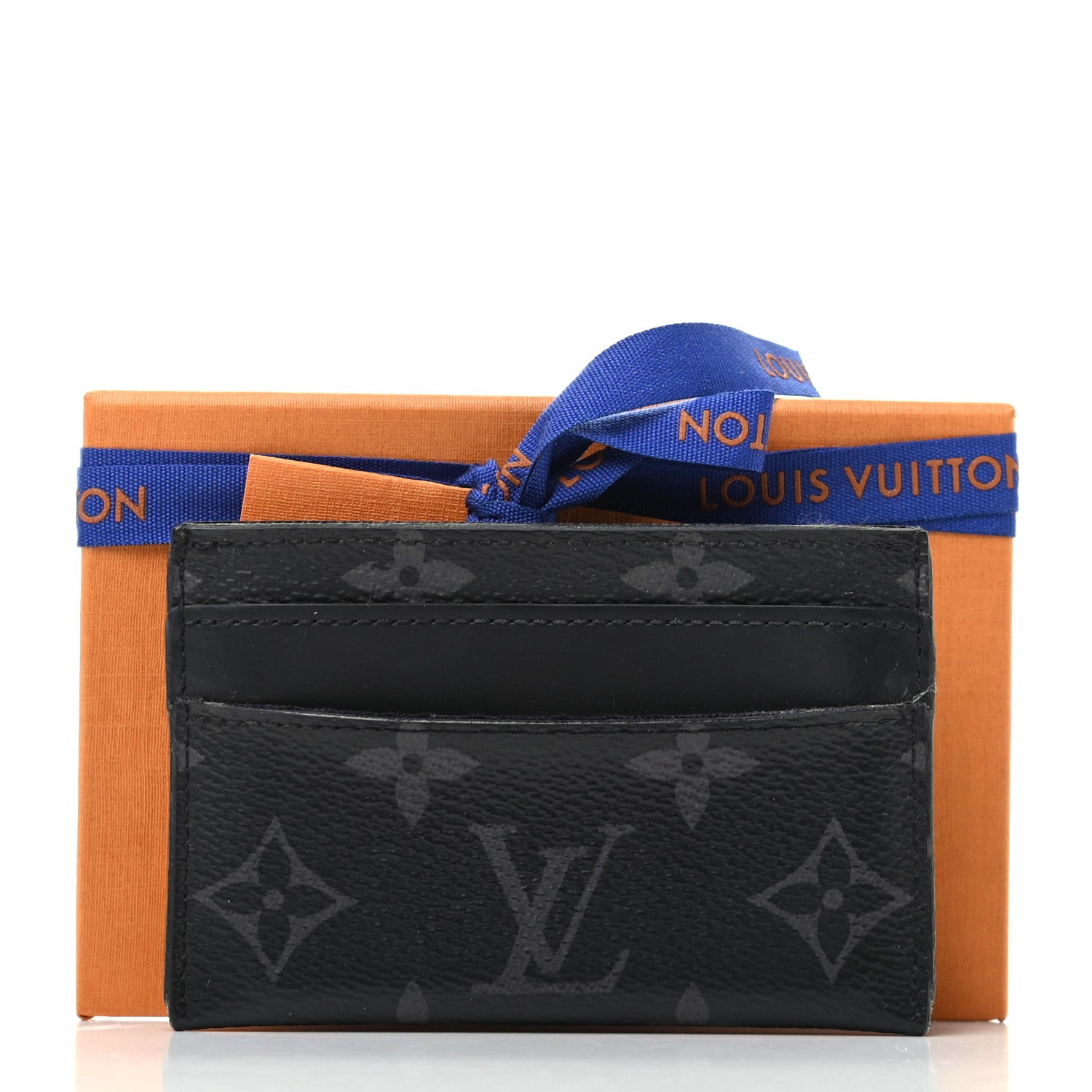 Louis Vuitton Monogram Eclipse Porte-Cartes Double Card Holder 8 of 8