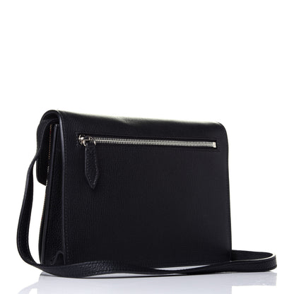 Burberry Derby Calfskin Vintage Check Small Macken Crossbody Bag Black 3 of 9