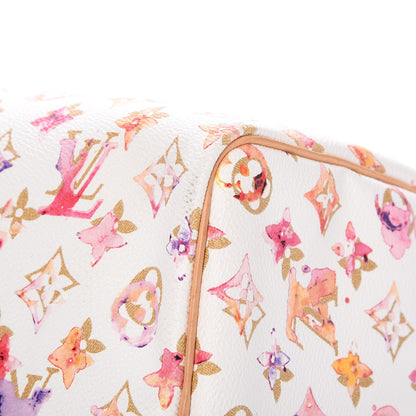 Louis Vuitton Watercolor Aquarelle Speedy 35 White 10 of 11
