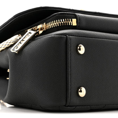 Chanel Caviar Quilted Small Business Affinity Flap Black 9 of 10
