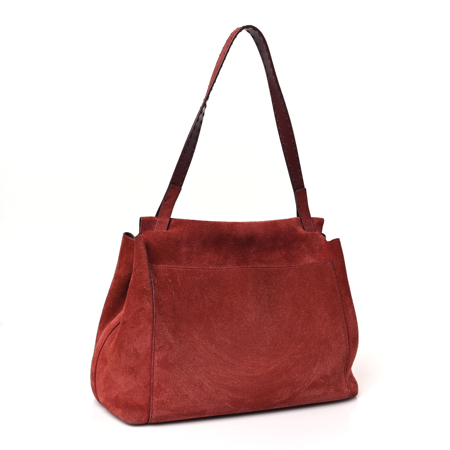 The Row Suede Sidekick Vermillion 3 of 8