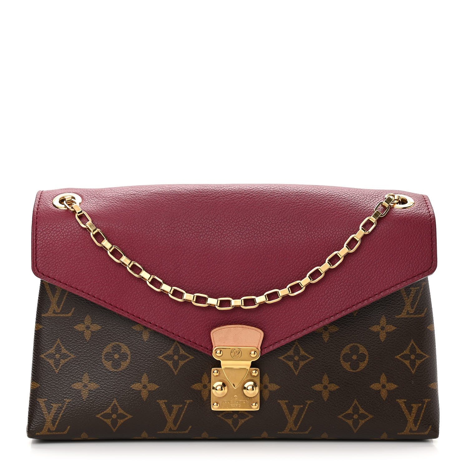 Louis Vuitton Monogram Pallas Chain Aurore 1 of 10