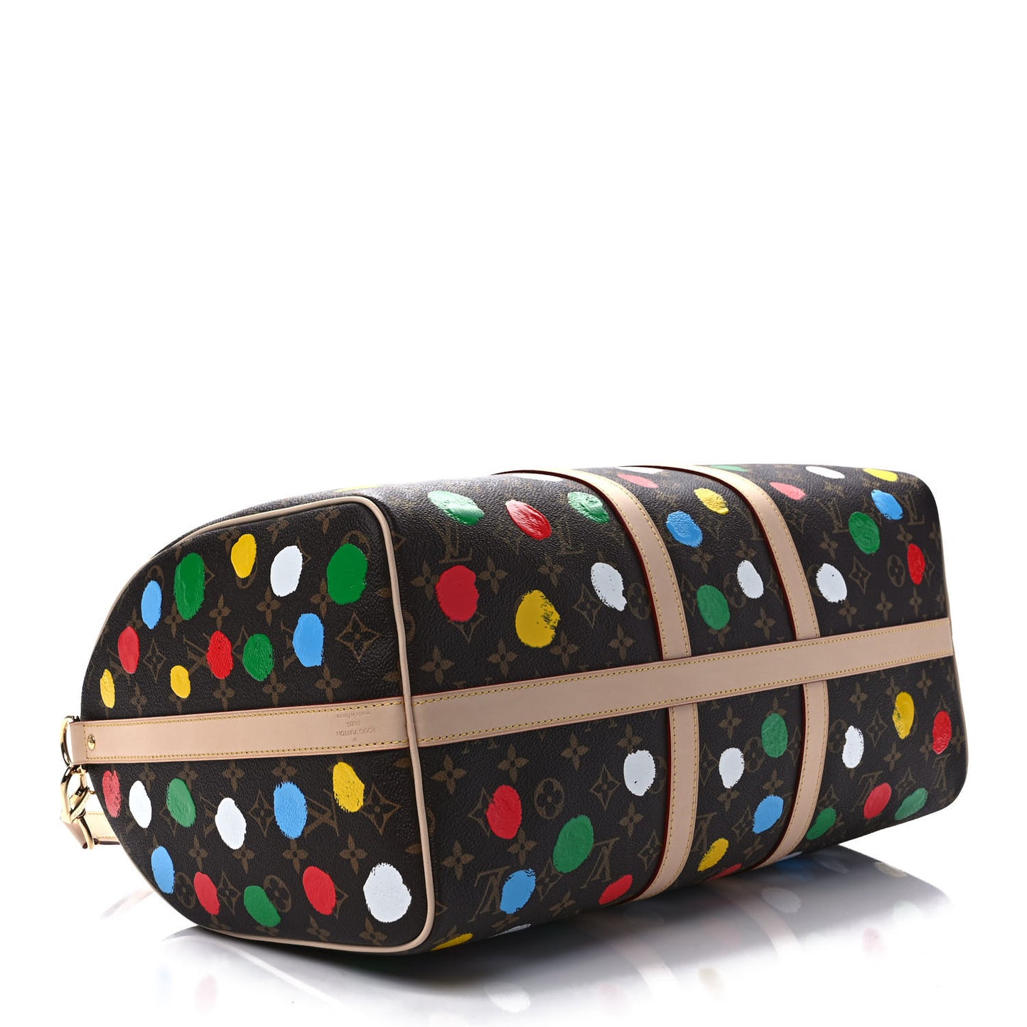 LV X YK Monogram Dots Keepall Bandouliere 45