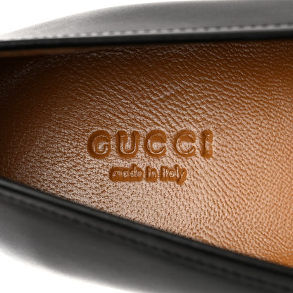 Gucci Calfskin Womens Jordaan Loafers 41 Black 6 of 9
