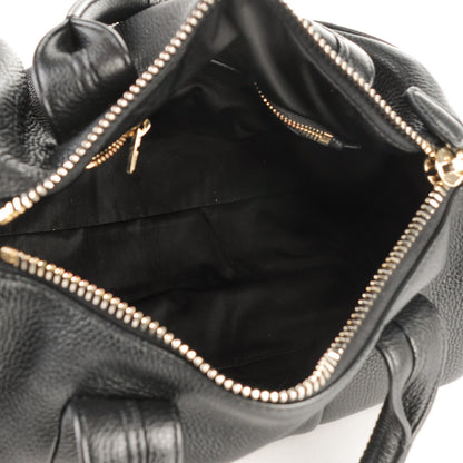 Alexander Wang Soft Pebbled Lambskin Rocco Black Pale Gold Hardware 5 of 7