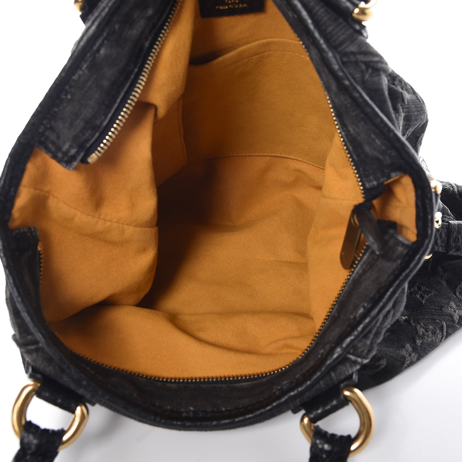 Louis Vuitton Denim Neo Cabby MM Black 5 of 11