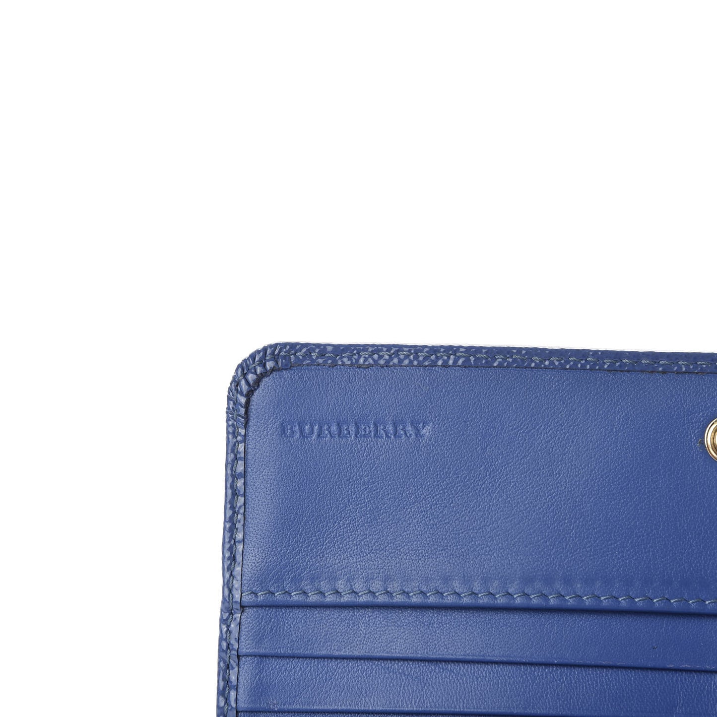 Patent Heritage Grain Penrose Continental Wallet Steel Blue