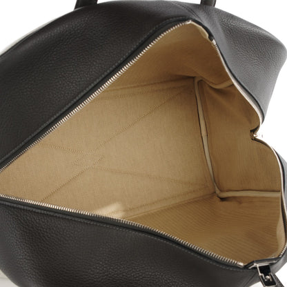 Hermes Toile Taurillon Clemence Victoria II 43 Ecru Graphite 6 of 16